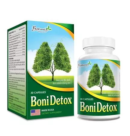 BoniDetox – Lọc sạch chất độc trong phổi, đẩy lùi tận gốc ho đờm, khó thở